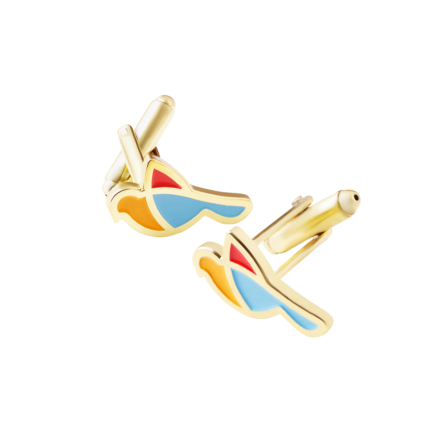 Gold W/ Brand Colors Plated