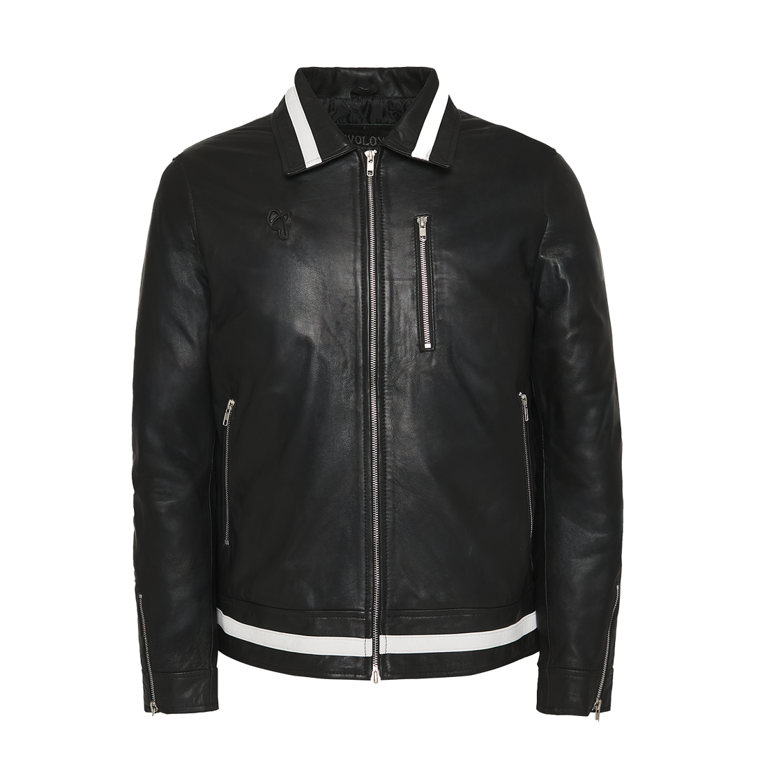 Pressure is Privilege Leather Jacket
