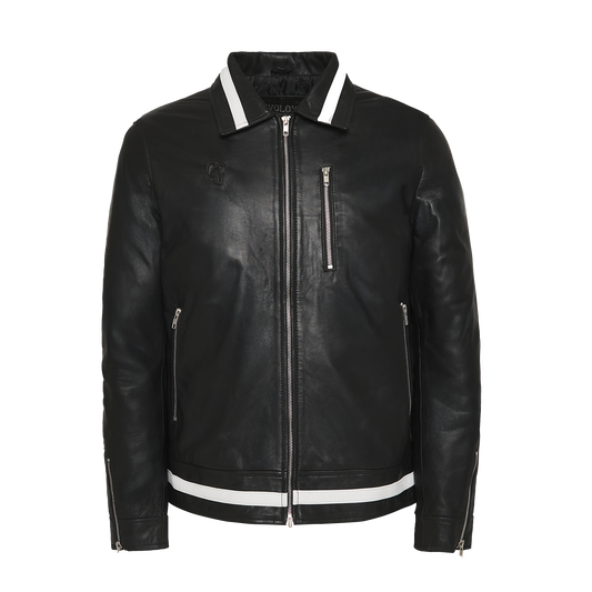 Pressure is Privilege Leather Jacket