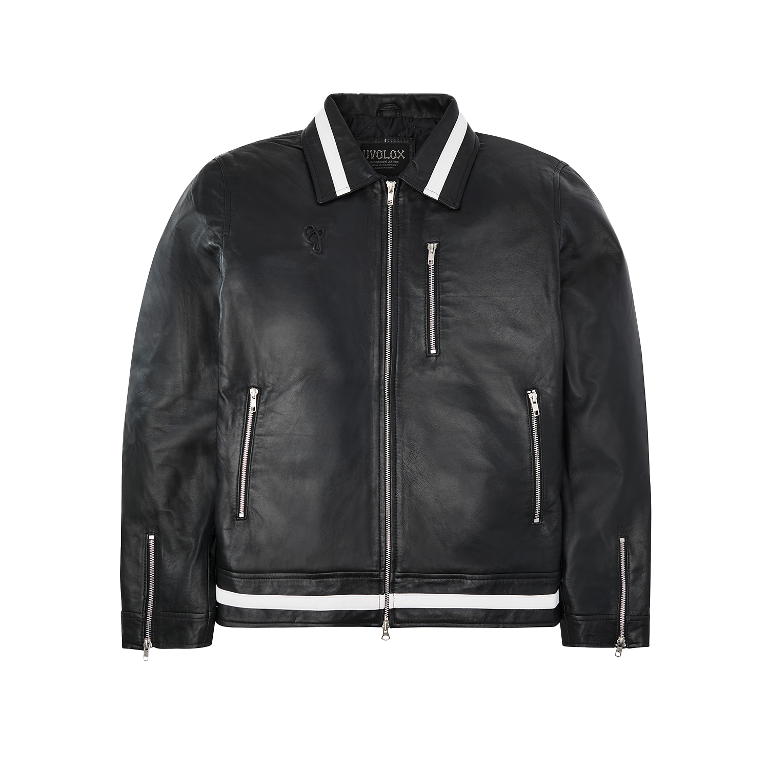 Pressure is Privilege Leather Jacket